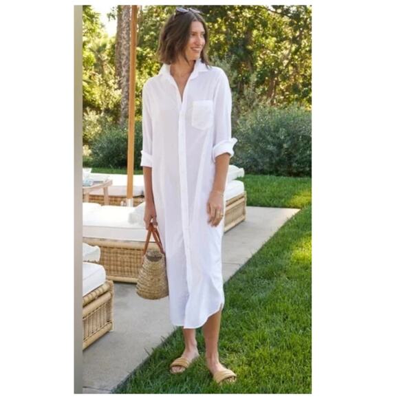 Frank & Eileen Rory Maxi Shirtdress Size Small - Picture 1 of 16